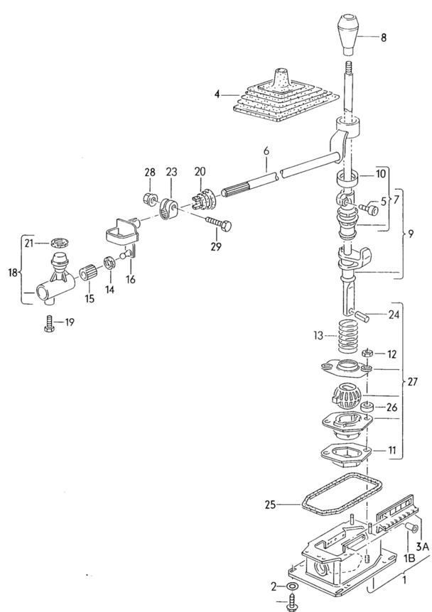 Selector rods 1.0-1.3