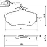 Remblokken voor GTI/VR6