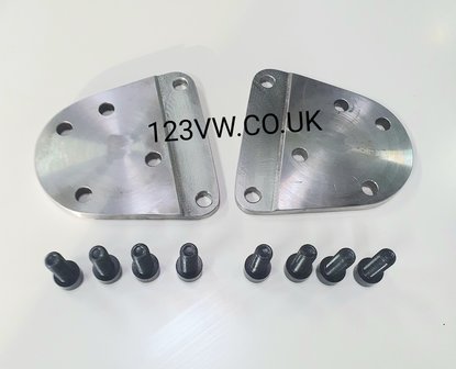 256X20MM Rear brake adapters 4X100