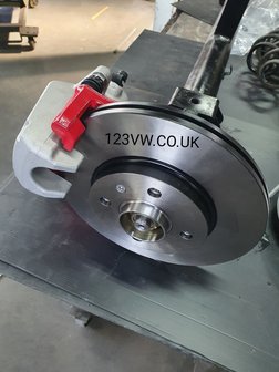 256x20mm 4x100 Rear brake adapter kit