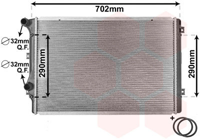 Radiateur golf6 GTI