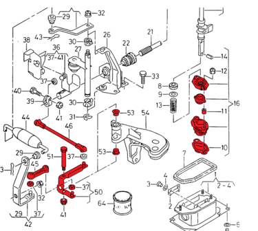 Shift repair kit BASIC