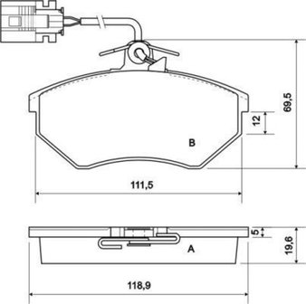 Remblokken voor GTI/VR6