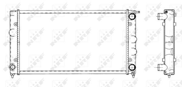 Radiateur 525 - 320 - 34