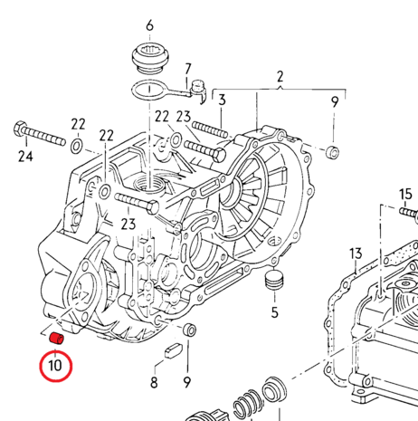 Bus startmotor